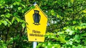 Schild Flaechennaturdenkmal (Bild Sangga-rima Roman Selia, unsplash) I Digitize the Planet