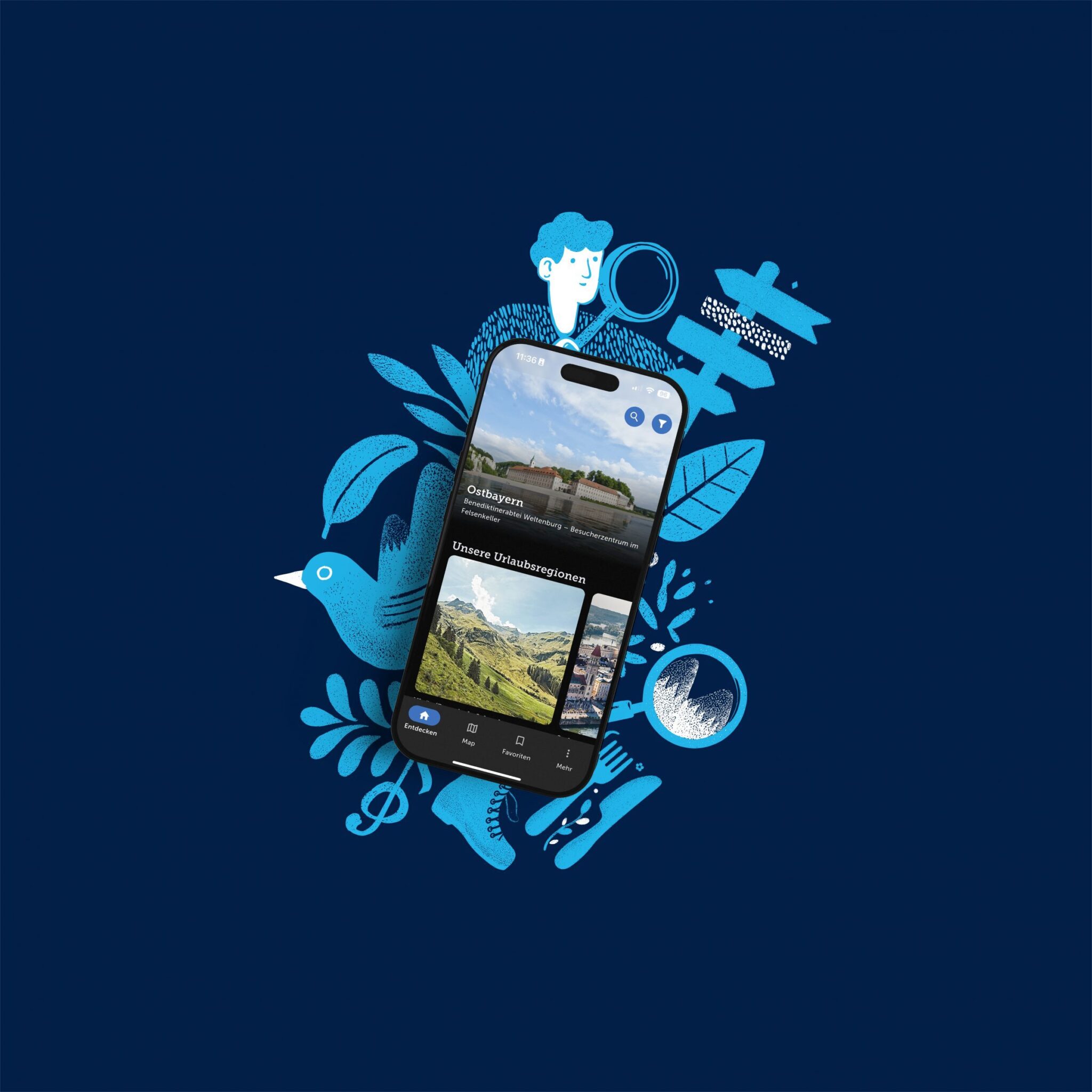 entdecke.bayern-APP I Digitize the Planet