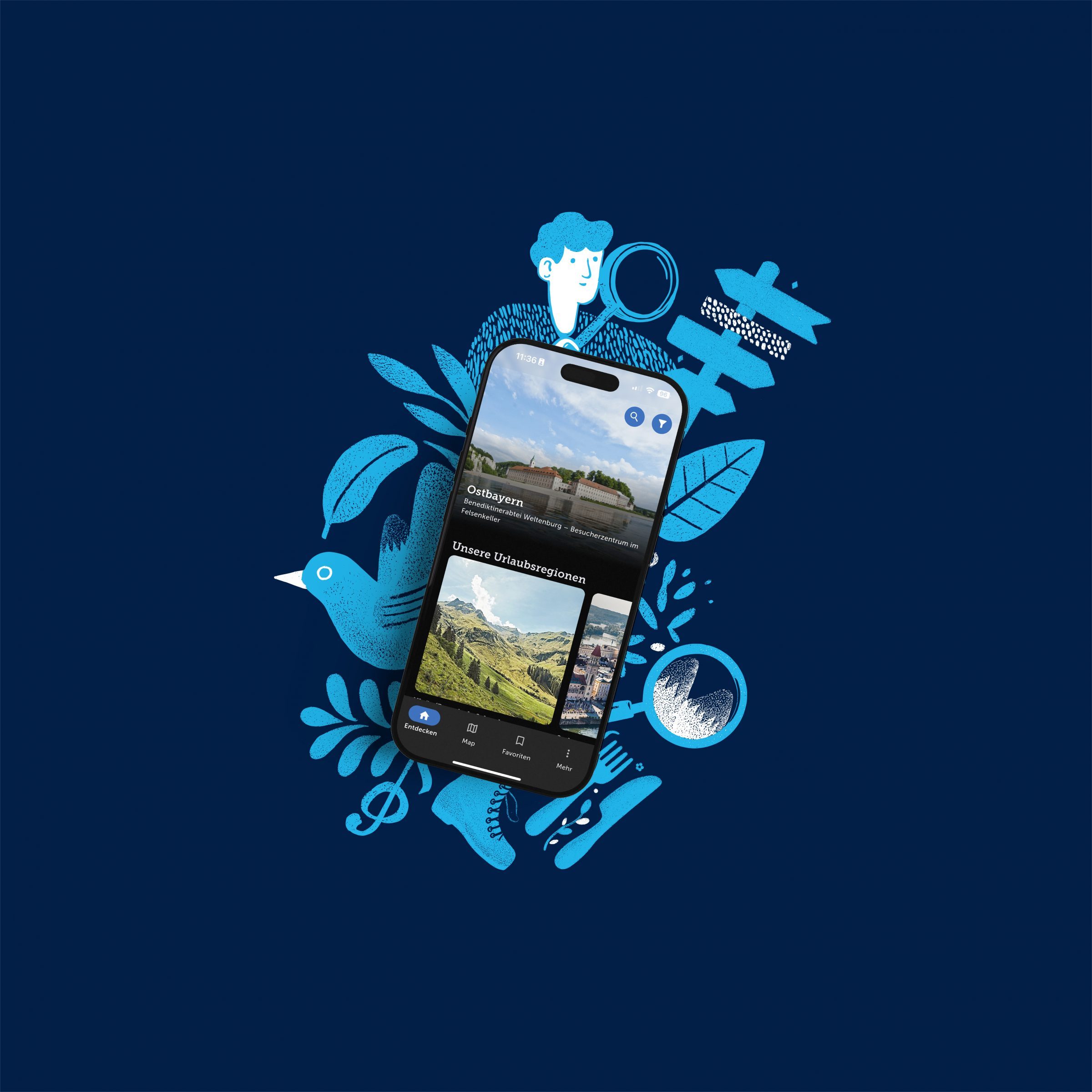 entdecke.bayern-APP I Digitize the Planet